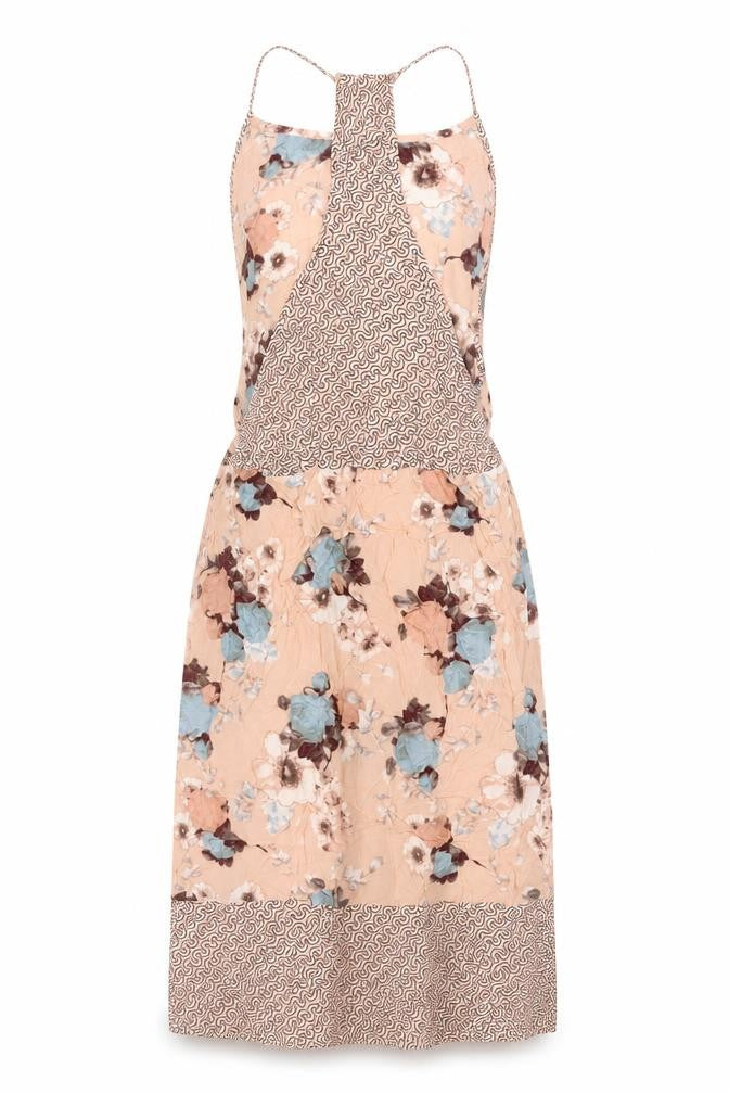 Next Women's Multicoloured Floral Slip Dress Size 8