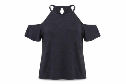 Womens UK Size 12 NEXT Black Basic T-Shirt