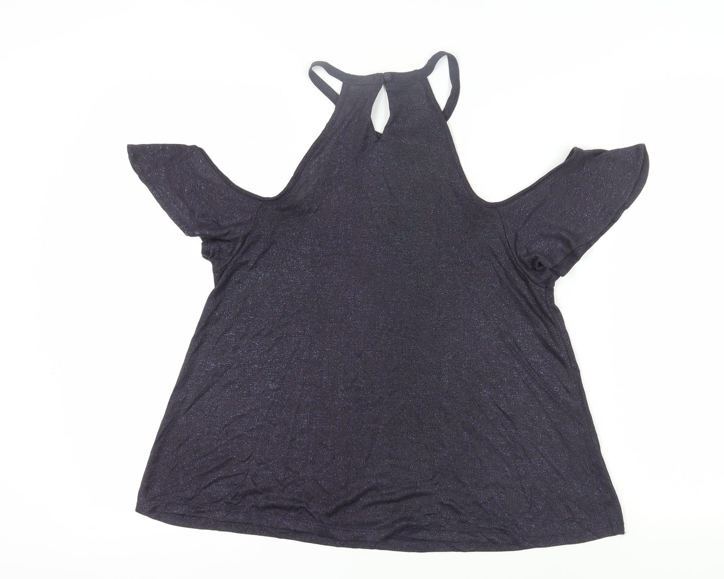 Womens UK Size 12 NEXT Black Basic T-Shirt