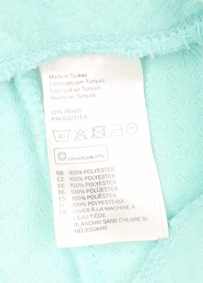 H&M Women's Blue Skater Skort Size S Casual