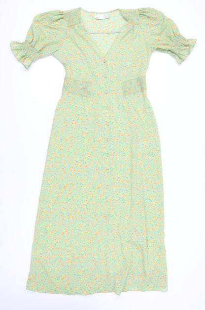 ASOS DESIGN Women Multicoloured Floral A-Line Dress