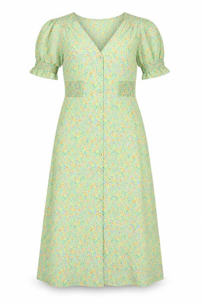 ASOS DESIGN Women Multicoloured Floral A-Line Dress