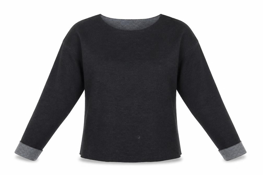 Womens UK Size L H&M Black Pullover Jumper