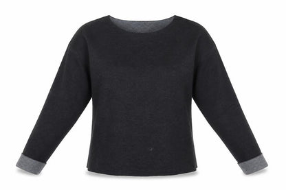 Womens UK Size L H&M Black Pullover Jumper