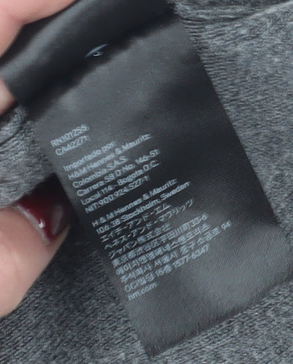Womens UK Size L H&M Black Pullover Jumper