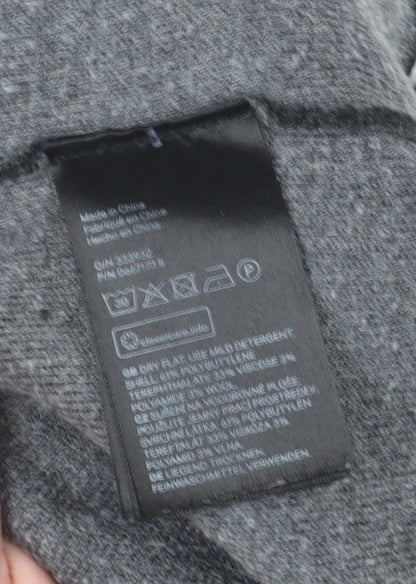 Womens UK Size L H&M Black Pullover Jumper
