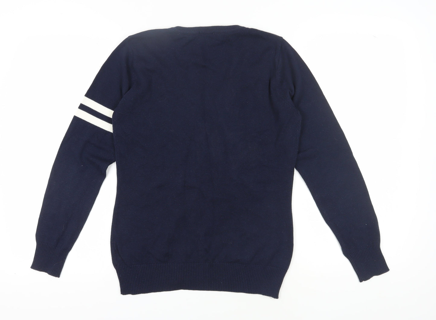 AJC Women's Blue Cardigan Size 14-16 V-Neck