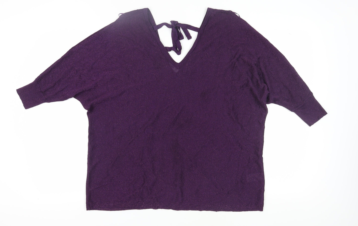 Womens UK Size XL NEXT Purple Pullover Jumper