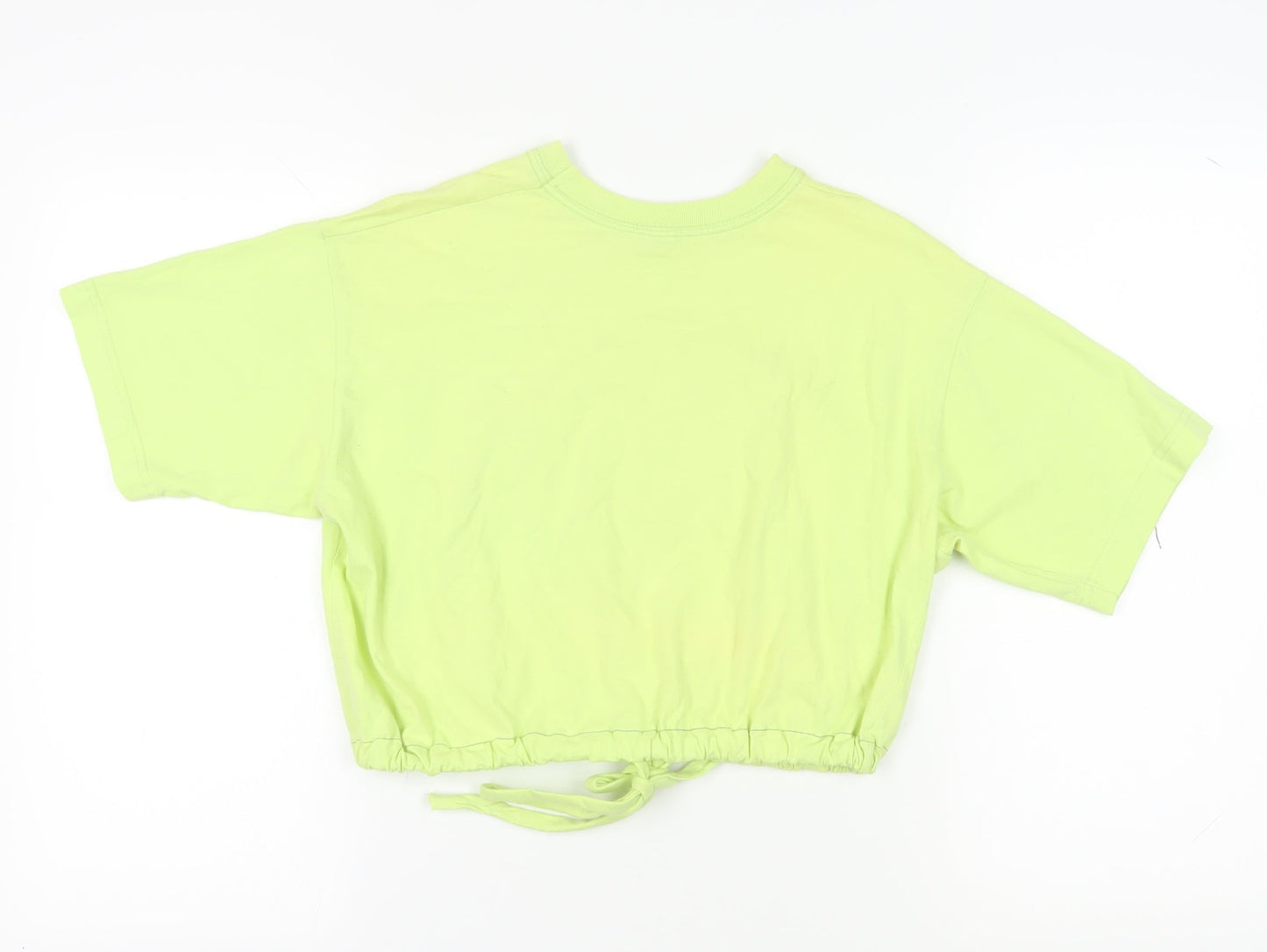 Velero Sport Hard Rock Cafe Unisex Green Cropped T-Shirt, Medium, Casual