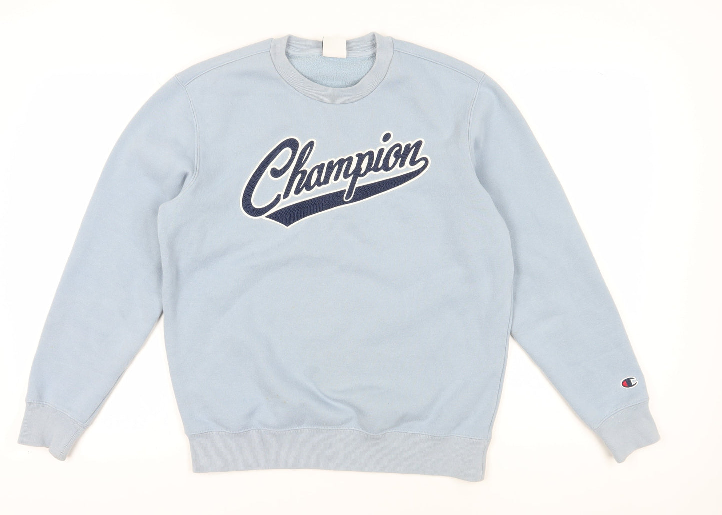 Mens UK Size S Champion Blue Pullover Sweatshirt