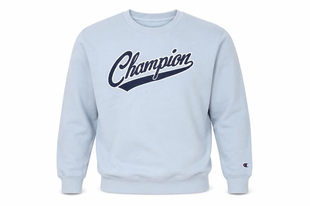 Mens UK Size S Champion Blue Pullover Sweatshirt