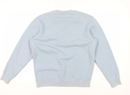 Mens UK Size S Champion Blue Pullover Sweatshirt