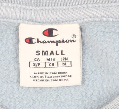Mens UK Size S Champion Blue Pullover Sweatshirt