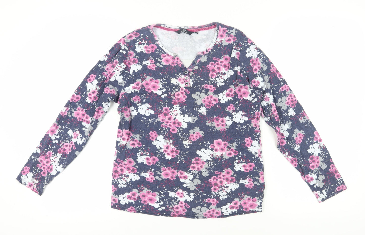 Isle Essentials Women's Floral M T-Shirt Multicoloured