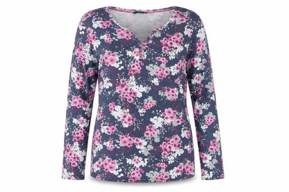 Isle Essentials Women's Floral M T-Shirt Multicoloured