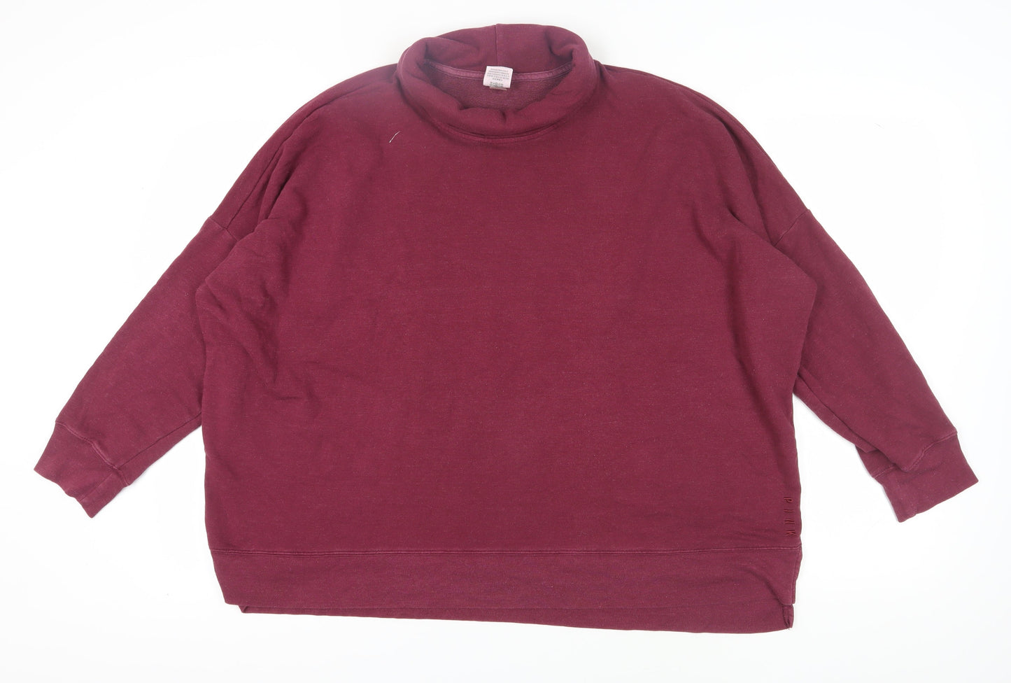 Victoria's Secret Pink Women’s Purple Oversized Sweatshirt Size L