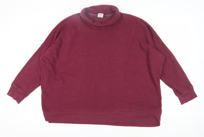 Victoria's Secret Pink Women’s Purple Oversized Sweatshirt Size L