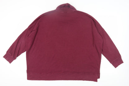 Victoria's Secret Pink Women’s Purple Oversized Sweatshirt Size L