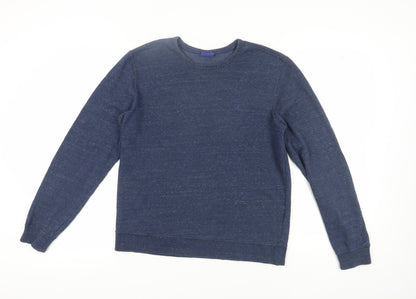 Mens UK Size L Champion Blue Pullover Sweatshirt