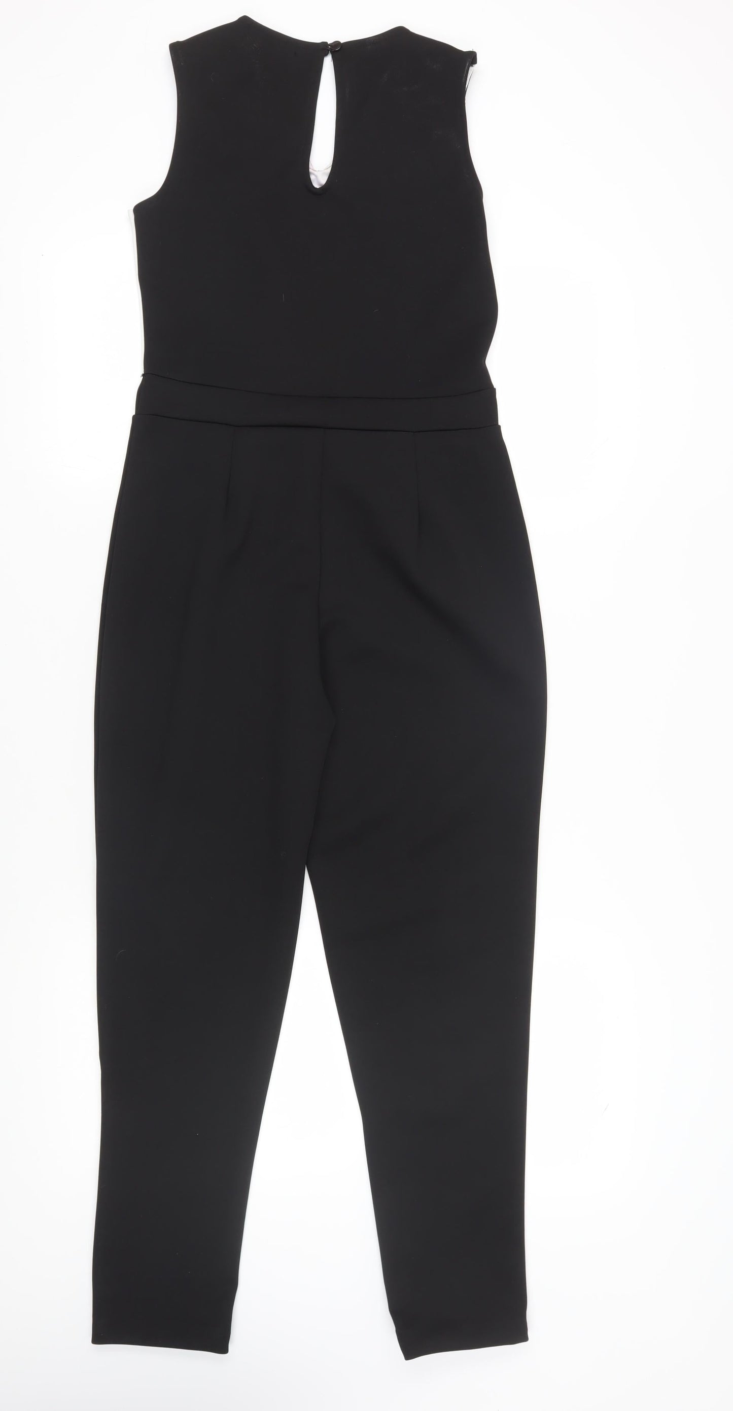 Quiz Women's Black Colourblock Jumpsuit Size 12