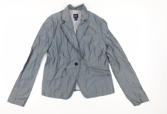 GAP Women's Blue Blazer Size 8 Business Casual