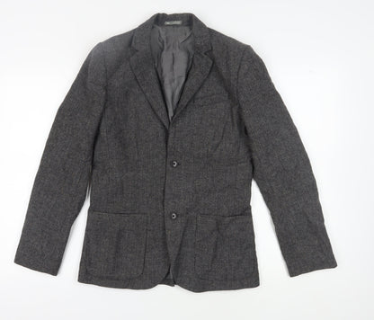 Mens UK Size XS Gap Regular Grey Suit Jacket