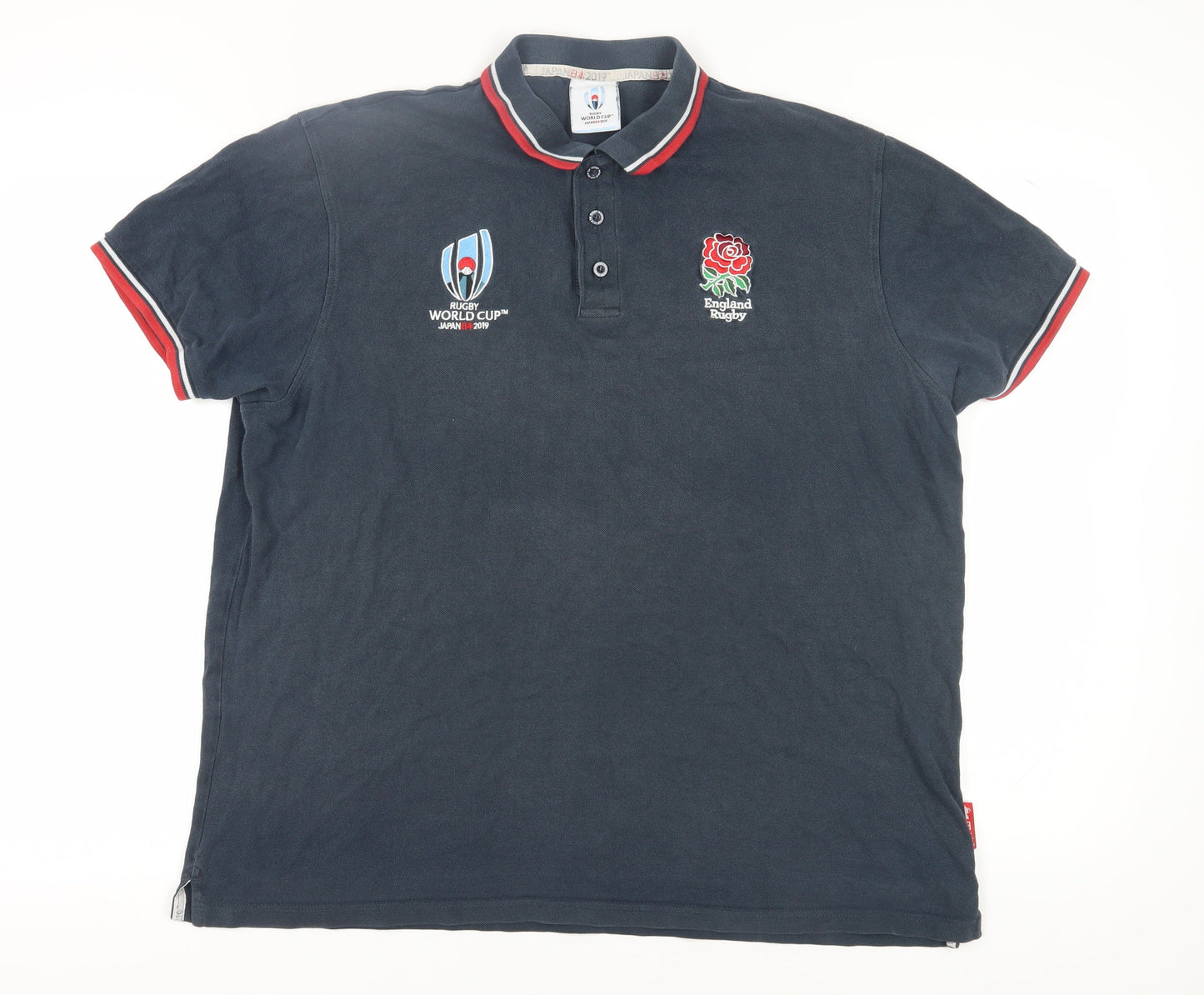 Rugby World Cup Men’s Blue 2XL Polo Shirt