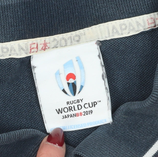 Rugby World Cup Men’s Blue 2XL Polo Shirt