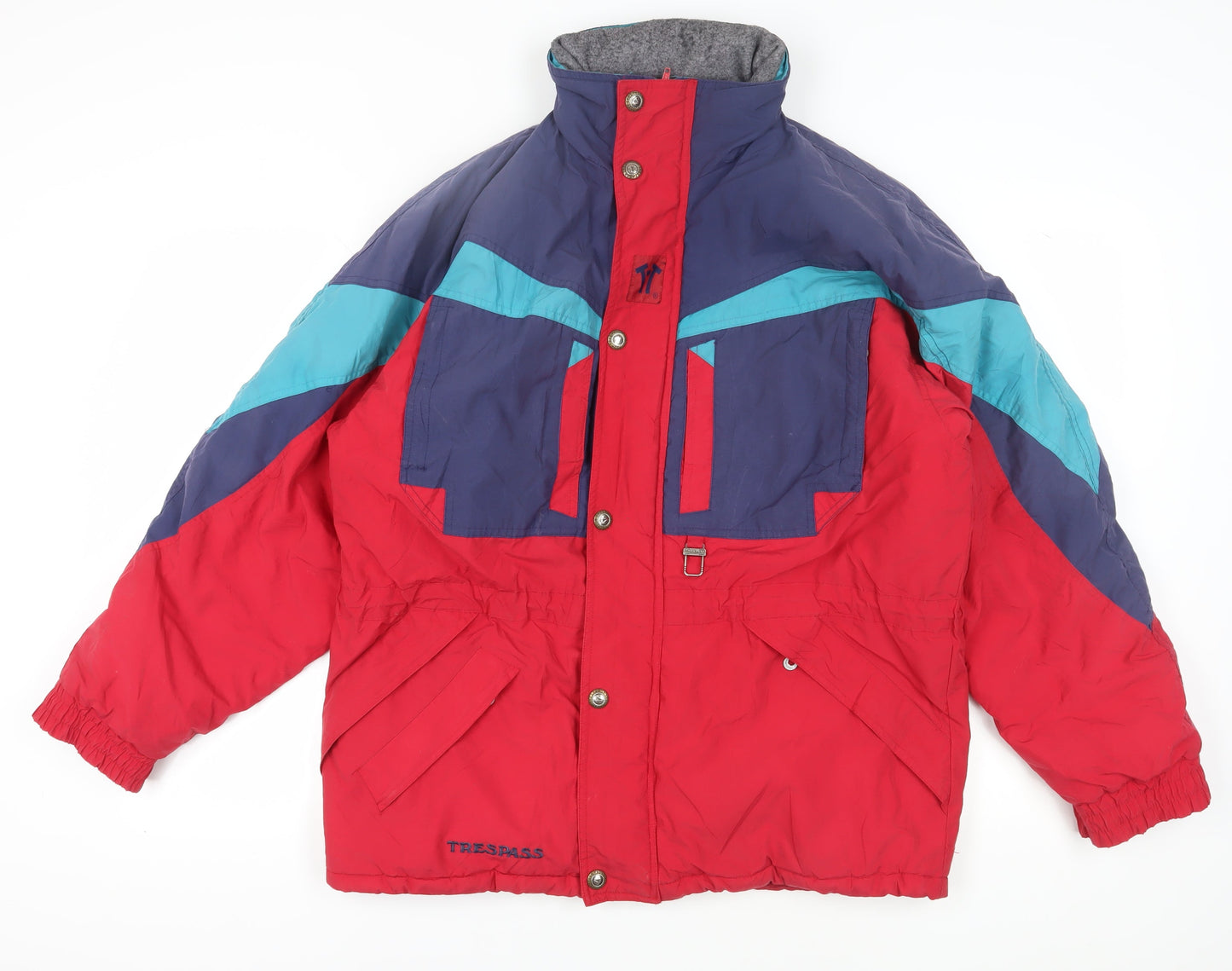 Mens UK Size M Trespass Multicoloured Puffer Jacket