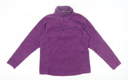 Womens UK Size 10  Purple Pullover Sweatshirt