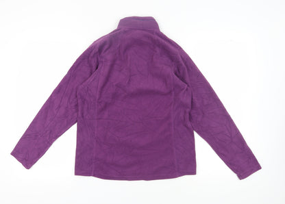 Womens UK Size 10  Purple Pullover Sweatshirt