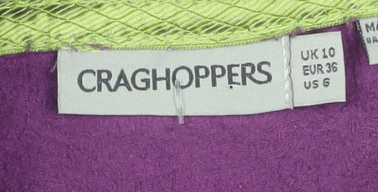 Womens UK Size 10  Purple Pullover Sweatshirt