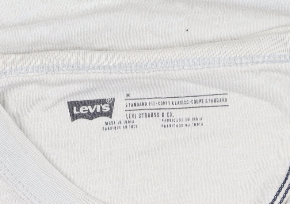 Levi's Men's Beige Regular Fit T-Shirt M