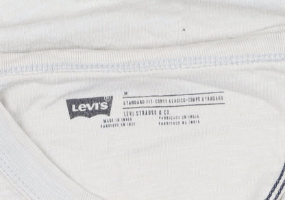 Levi's Men's Beige Regular Fit T-Shirt M