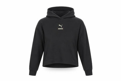 Unisex Adults UK Size S PUMA Black Pullover Hoodie
