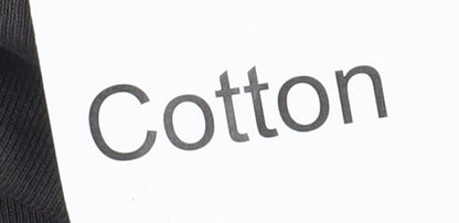 Puma Unisex Black Hoodie Cotton Pullover S Size