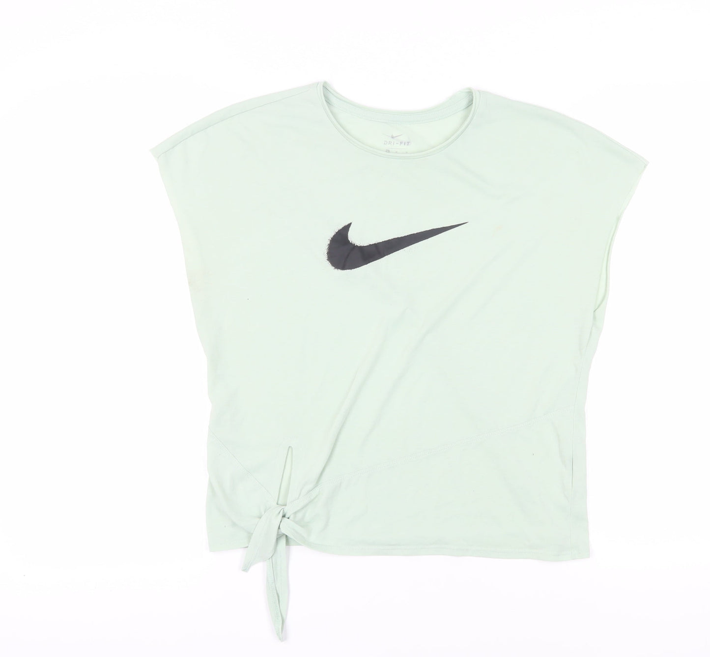 Womens UK Size M Nike Green Basic T-Shirt