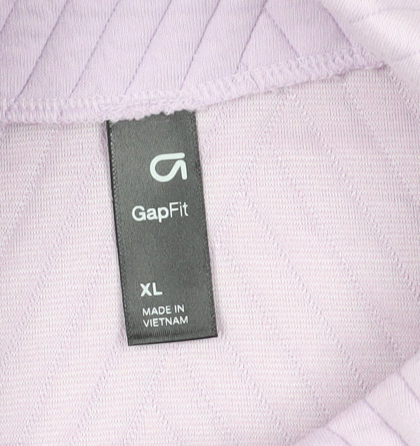 Womens UK Size XL GapFit Purple Pullover Sweatshirt