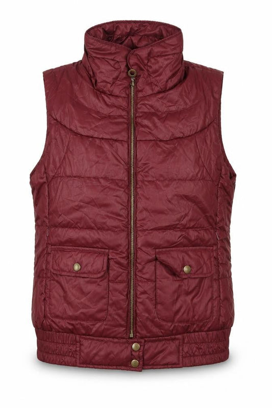 Womens UK Size 12 Blonde + Blonde Red Puffer Jacket