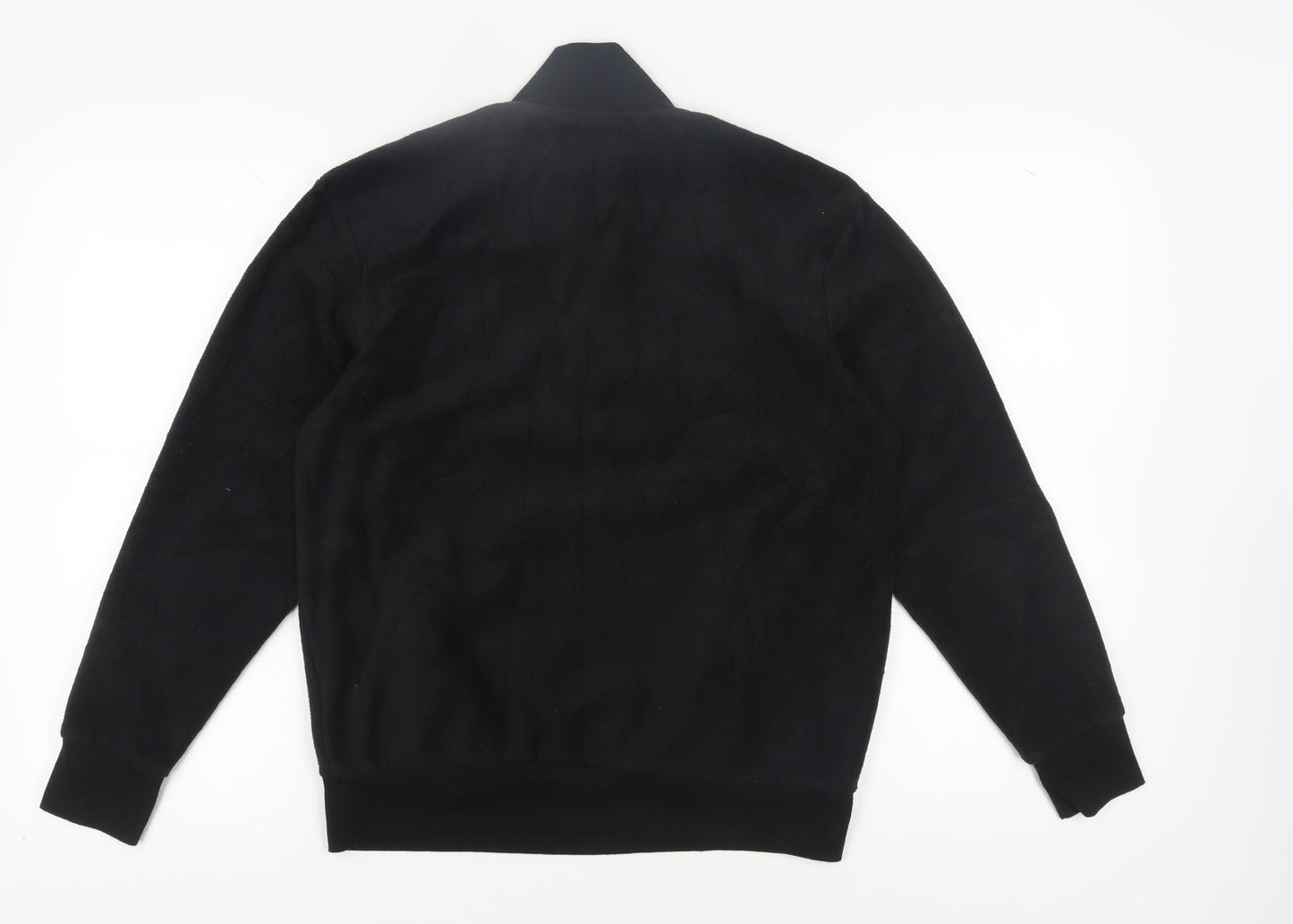 Mens UK Size M Slazenger Black 1/2 Zip Sweatshirt
