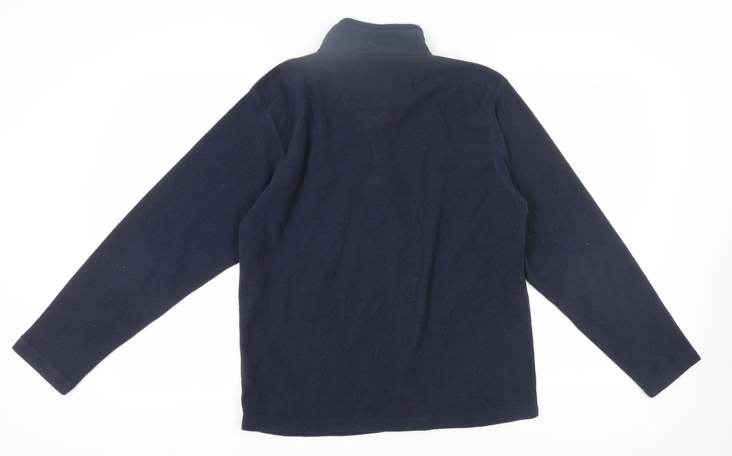 Mens UK Size L Regatta Blue 1/4 Zip Sweatshirt