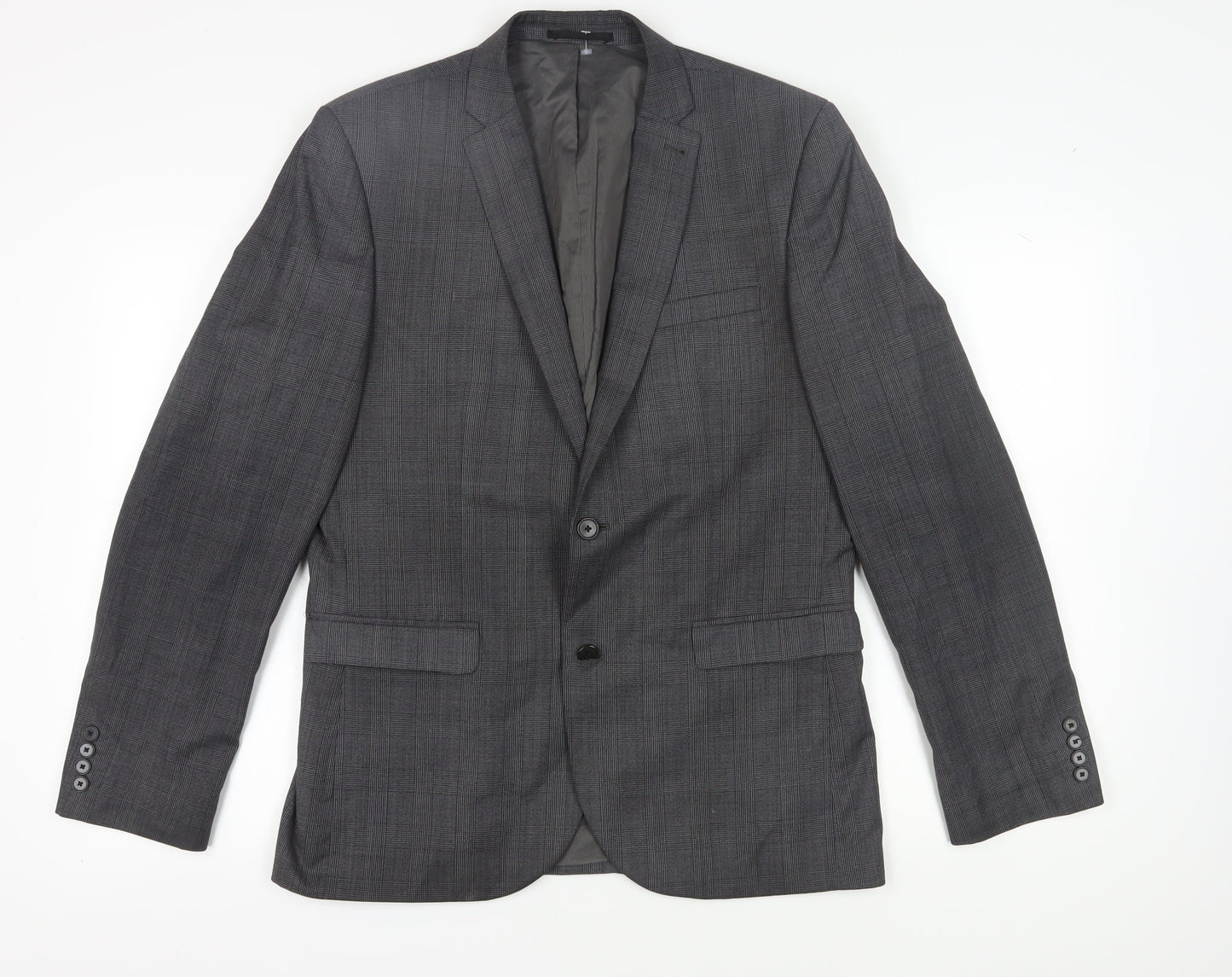 Mens UK Size 42 NEXT Regular Grey Suit Jacket