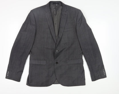 Mens UK Size 42 NEXT Regular Grey Suit Jacket