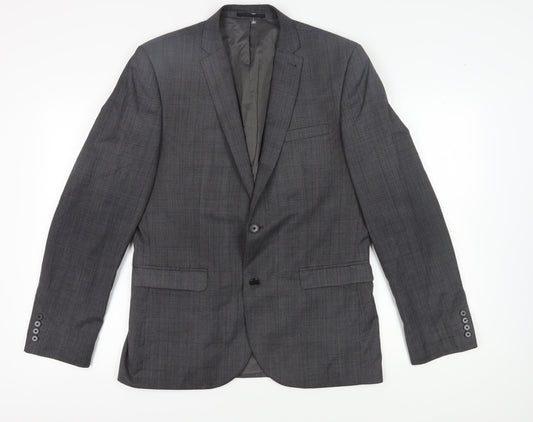 Mens UK Size 42 NEXT Regular Grey Suit Jacket