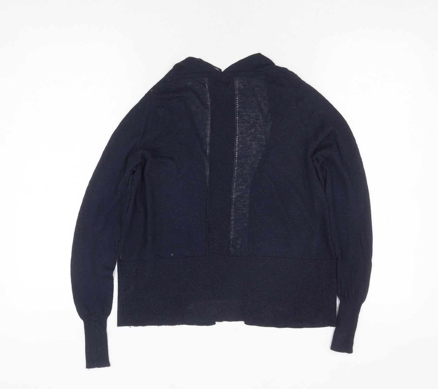 Womens UK Size S Monsoon Blue Cardigan Jumper