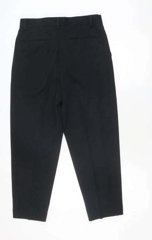 ASOS DESIGN Men's Black Trousers Size M