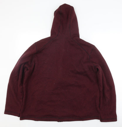 Mens UK Size XL Livergy Red Hooded