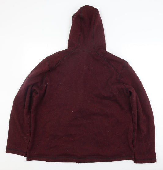 Mens UK Size XL Livergy Red Hooded