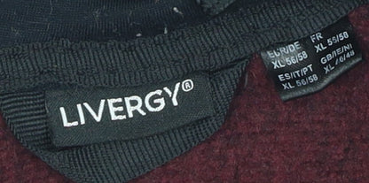 Mens UK Size XL Livergy Red Hooded