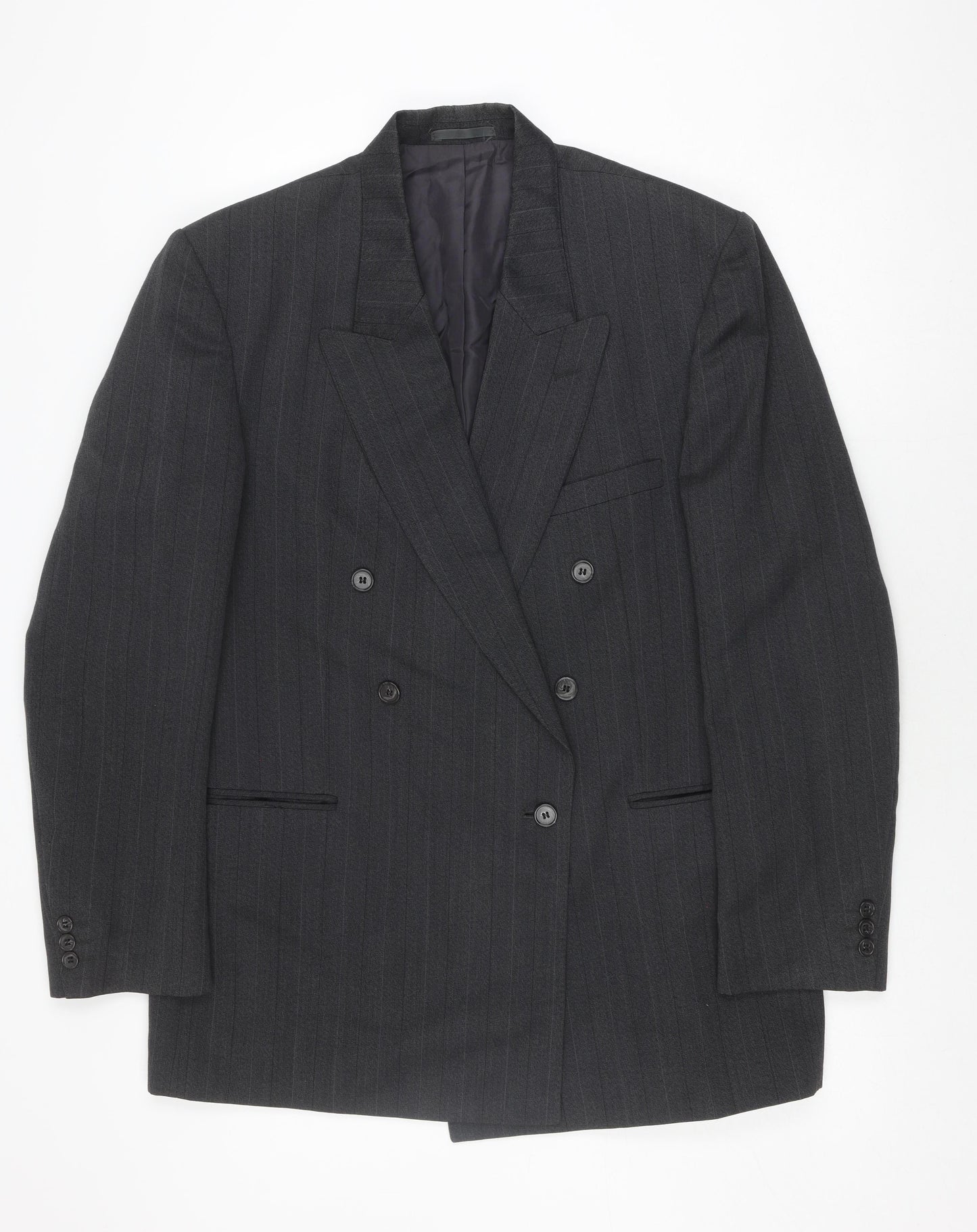 Mens UK Size 42 Burton Regular Black Suit Jacket